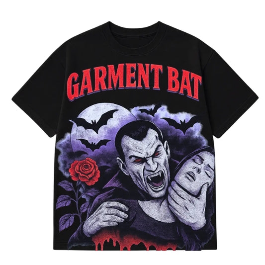 Vampire Graphic T-Shirt | Streetwear Tee | Garment Bat Clothing Brand