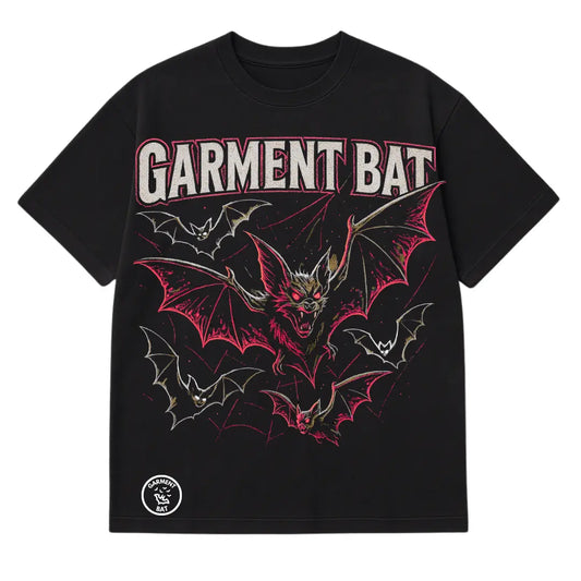 Gothic Streetwear T-Shirt | Vampire Tee | Garment Bat Clothing Brand