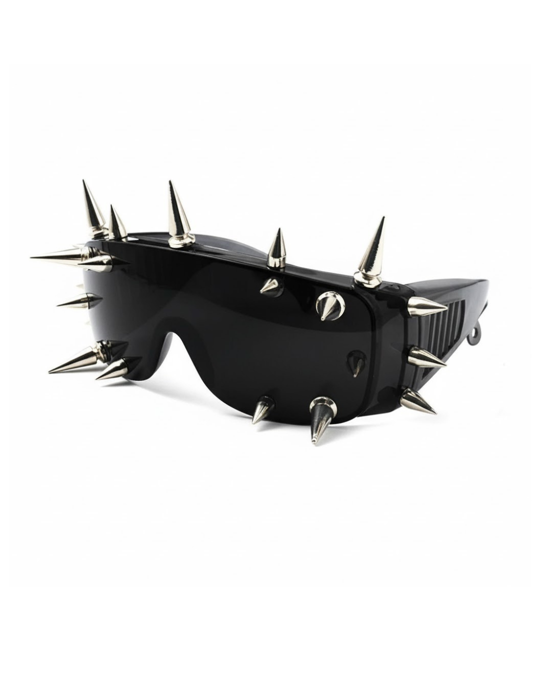 Garment Bat Oversized Punk Spikes Glasses – Gothic Streetwear Accessory