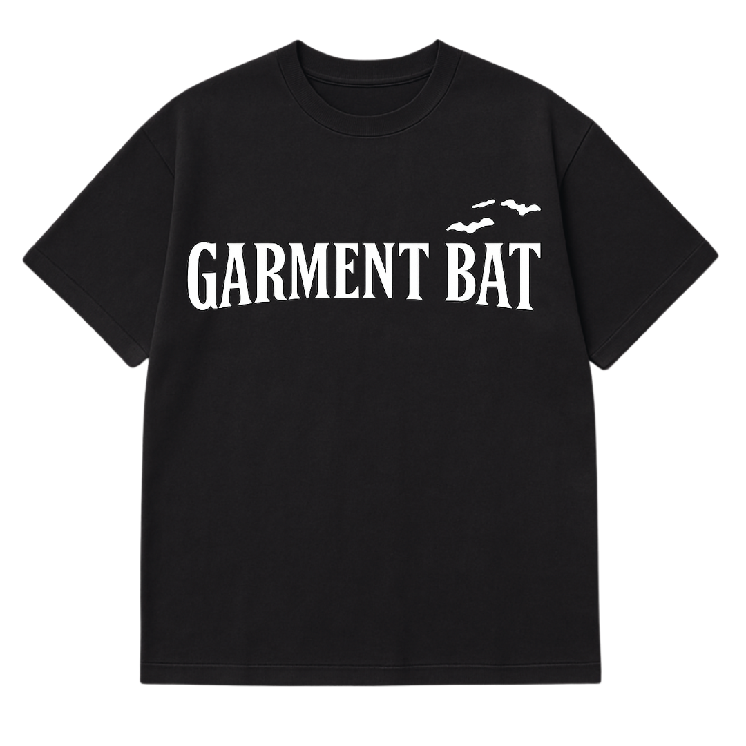 Garment Bat Graphic Tee – Gothic Streetwear Shirt | Garment Bat