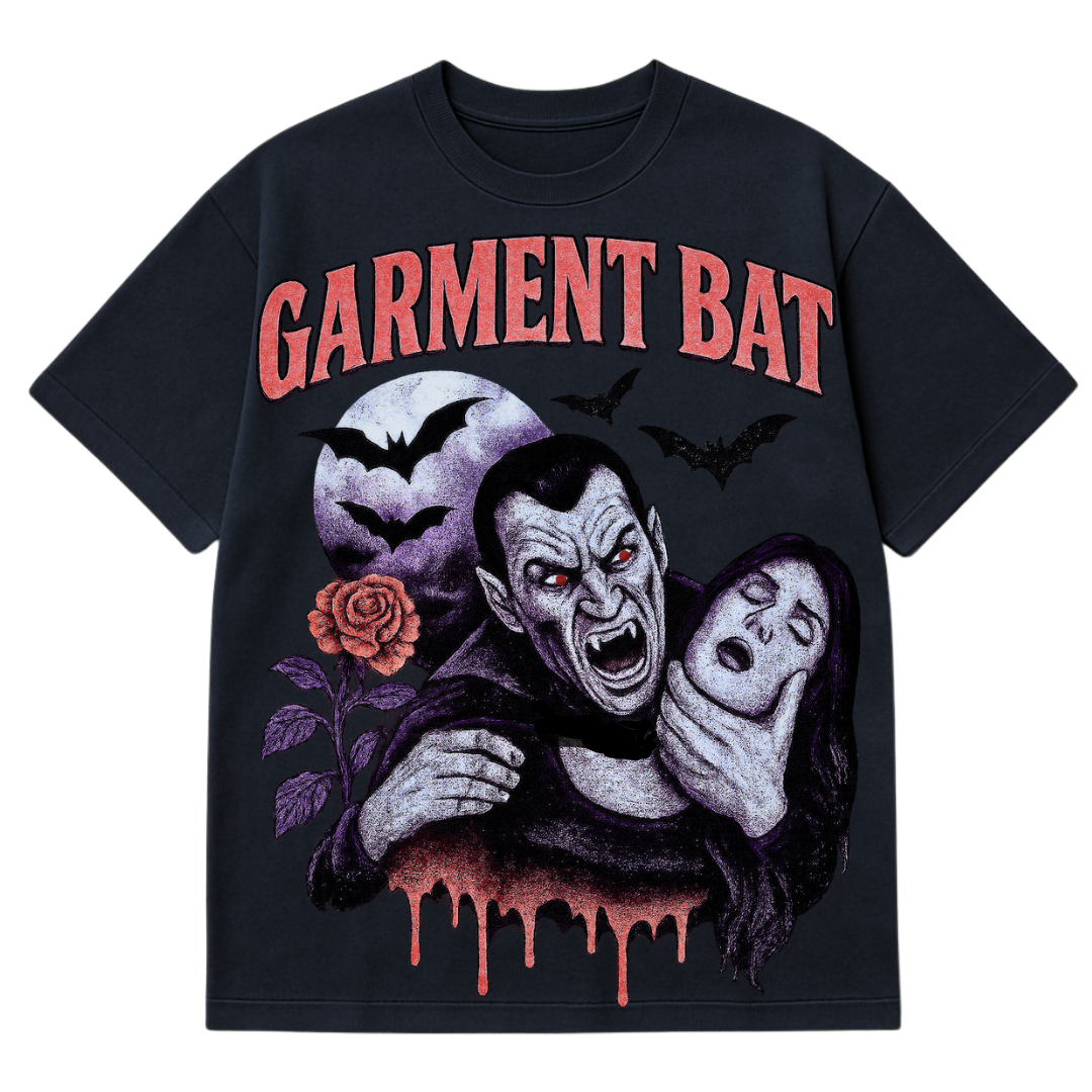 *LIMITED EDITION* Give Me Your Blood Vampire T-Shirt – Gothic Streetwear Graphic Tee | Garment Bat