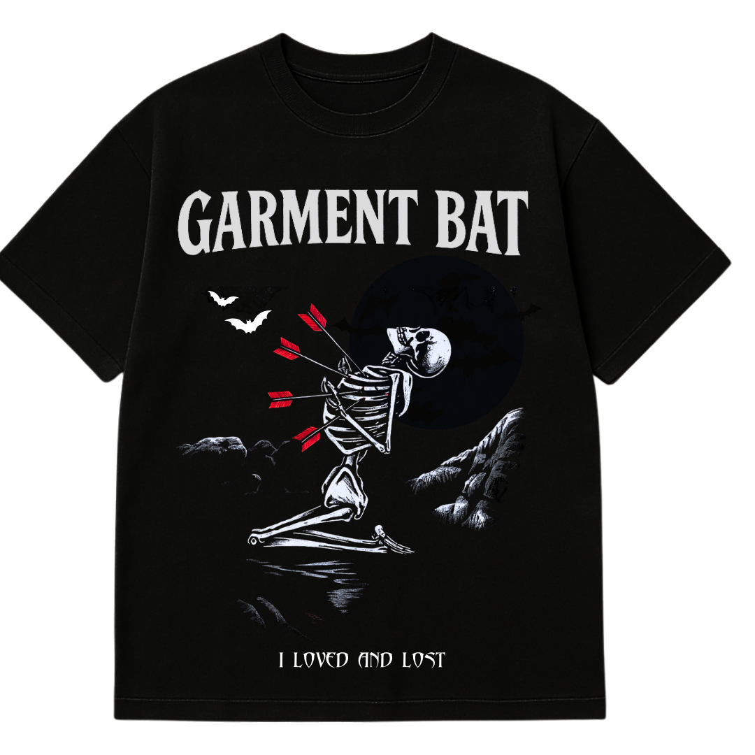 Loved and Lost T-Shirt – Gothic Streetwear Graphic Tee | Garment Bat