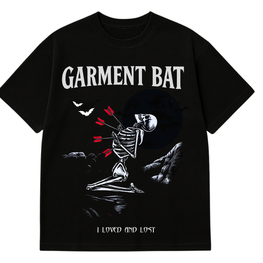 Loved and Lost T-Shirt – Gothic Streetwear Graphic Tee | Garment Bat